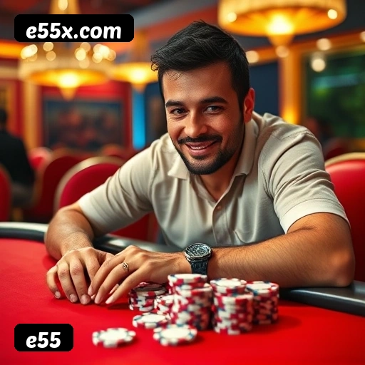 Siga a e55 no Facebook