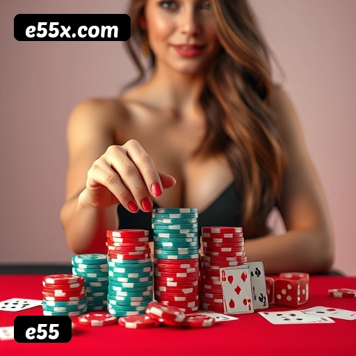 Apostas esportivas ao vivo na e55